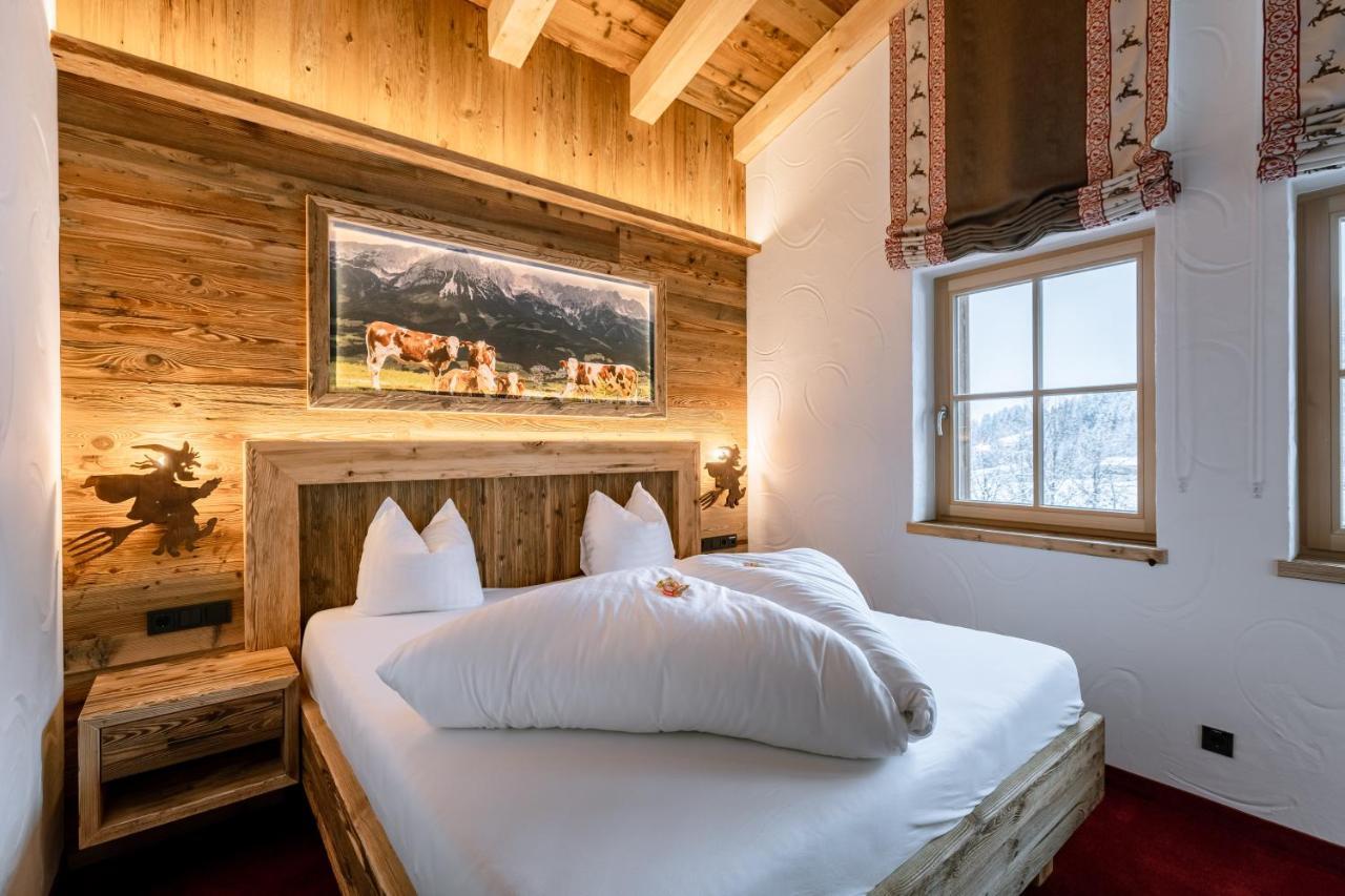 Hotel Restaurant Hexenalm Söll Exteriör bild